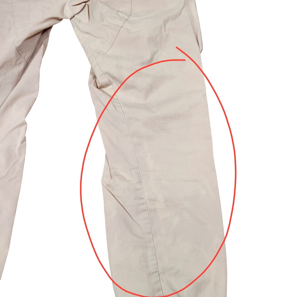 8&9 MFG Combat Nylon Joggers Rose Cargo Pants Zip Pockets Flawed - Picture 10 of 11